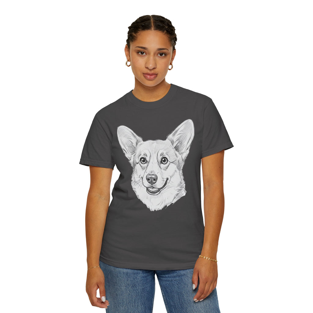 Corgi Lover T-Shirt, Unisex Dog Tee, Short Sleeve Funny Shirt, Pet Lover Gift, Cute Corgi Fashion