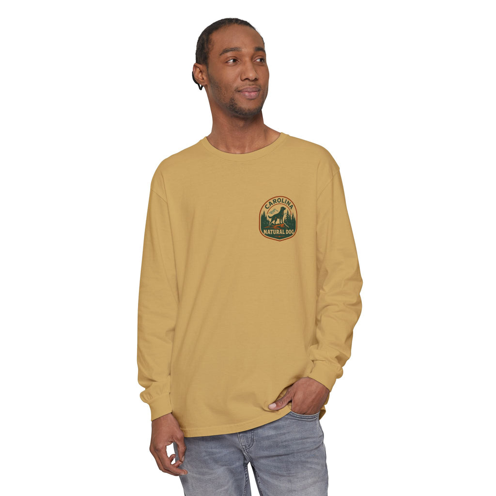 Carolina Natural Dog Long Sleeve Tee — Outdoor Dog Lover Shirt