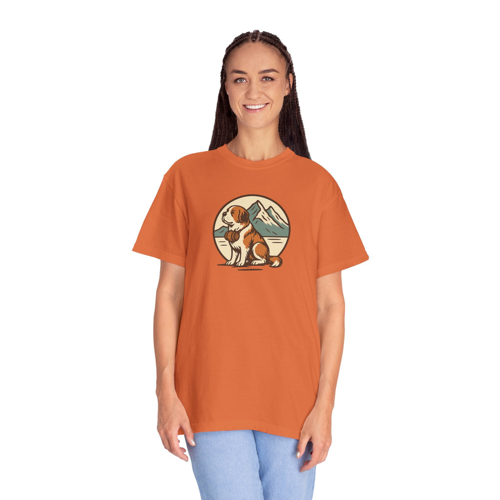 Mountain Dog Unisex T-Shirt - Adventure and Nature Lover Tee