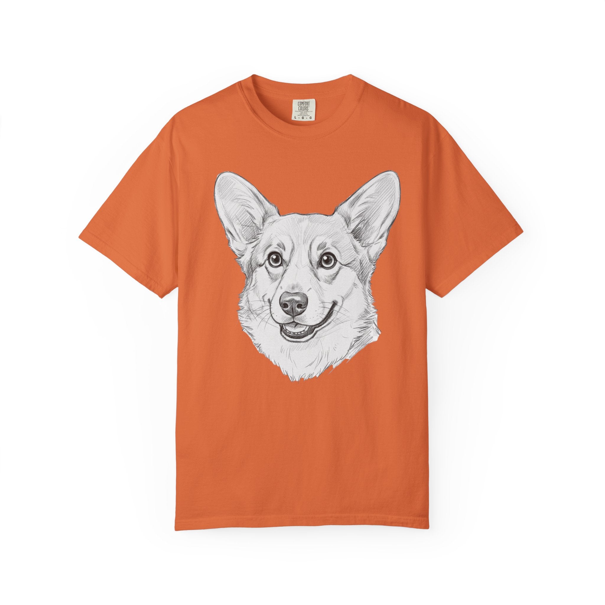 Corgi Lover T-Shirt, Unisex Dog Tee, Short Sleeve Funny Shirt, Pet Lover Gift, Cute Corgi Fashion