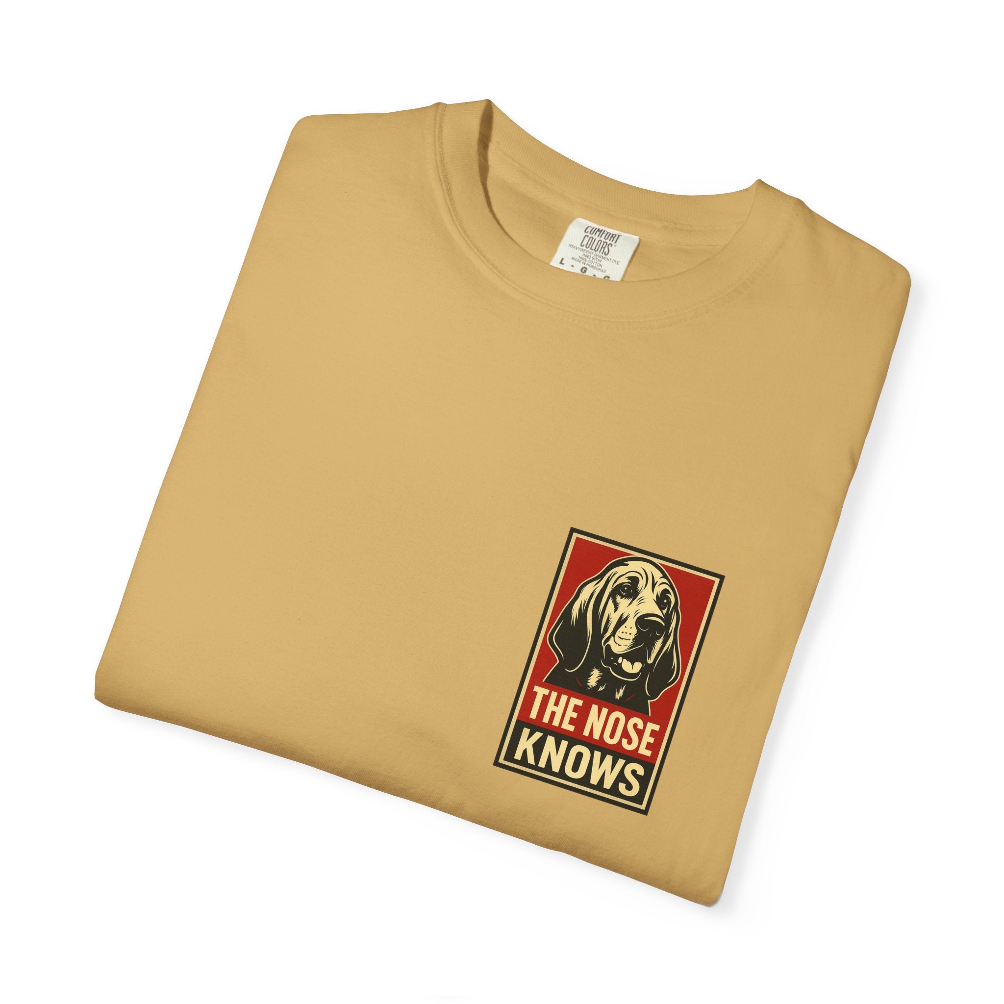 Nostalgic (Bloodhound) Dog Lover Tee - The Nose Knows Shirt, Pet Owner Gift, Vintage Dog Art, Animal Lover Apparel, Casual Wear, Dog Mom Gift