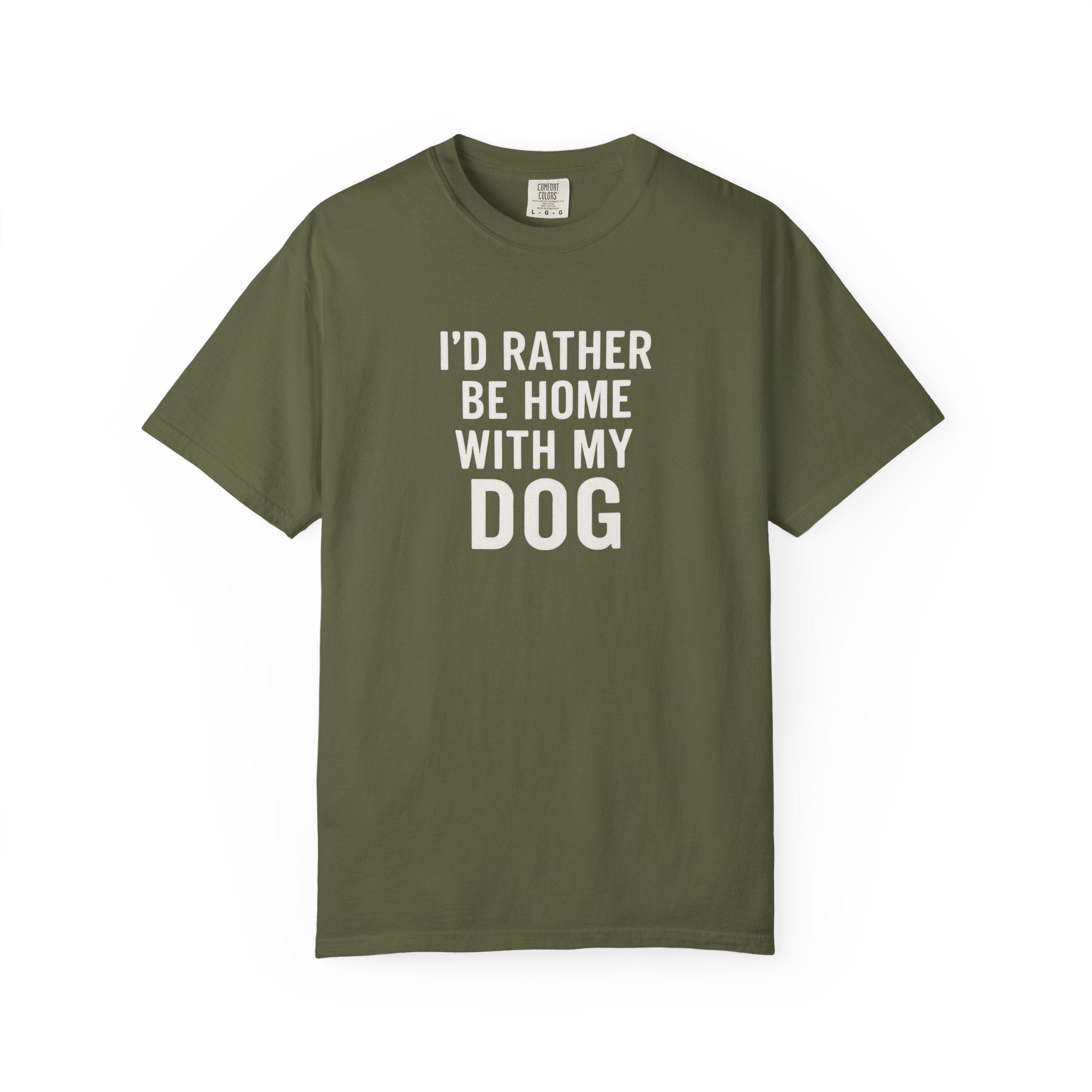 I'd Rather Be Home With My Dog T-Shirt