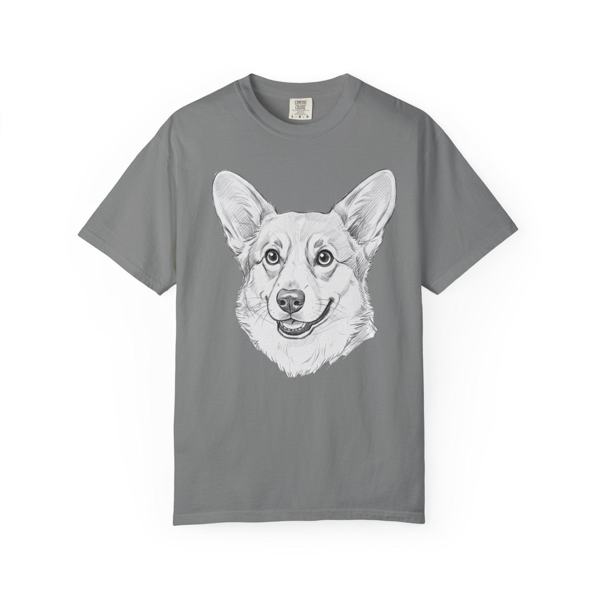 Corgi Lover T-Shirt, Unisex Dog Tee, Short Sleeve Funny Shirt, Pet Lover Gift, Cute Corgi Fashion