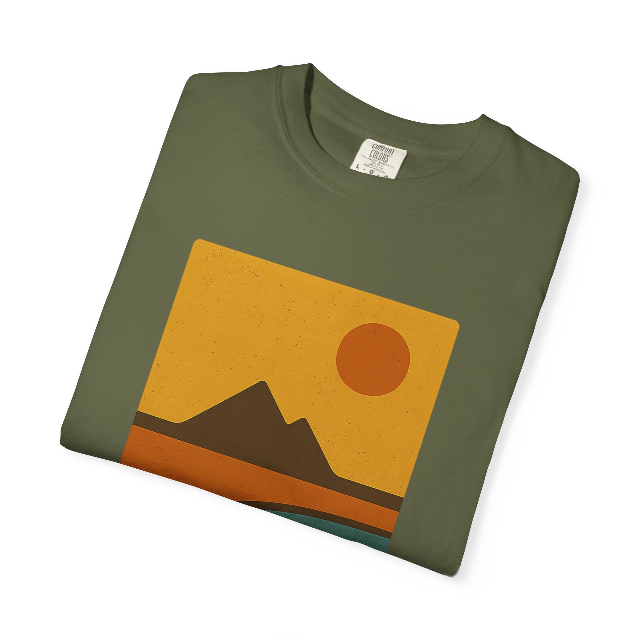 Sunset Landscape Dog T-Shirt
