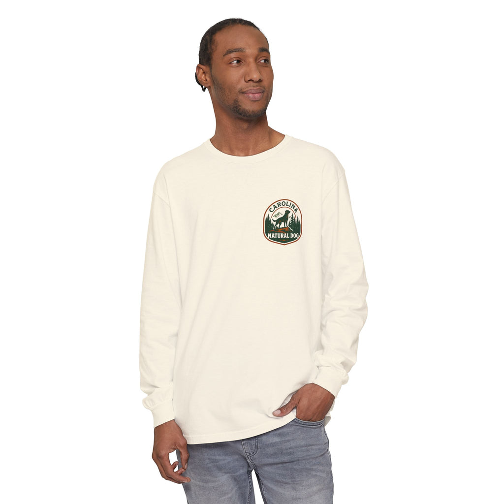 Carolina Natural Dog Long Sleeve Tee — Outdoor Dog Lover Shirt