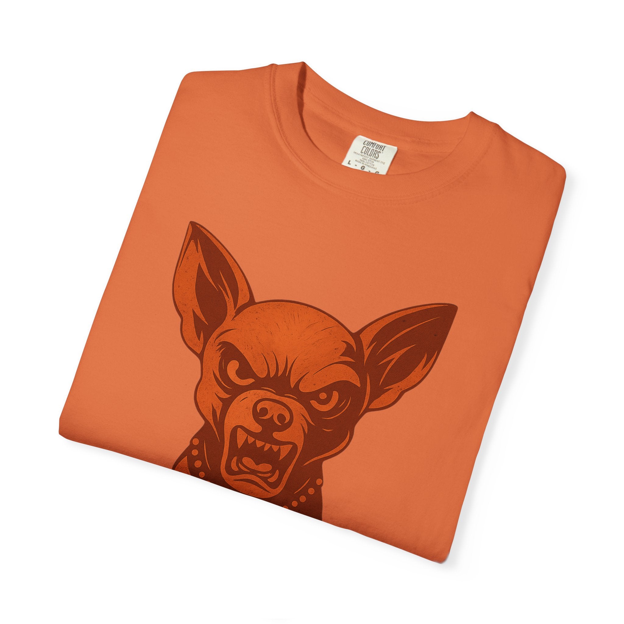Angry Chihuahua Graphic T‑Shirt — Fierce Dog Head Tee