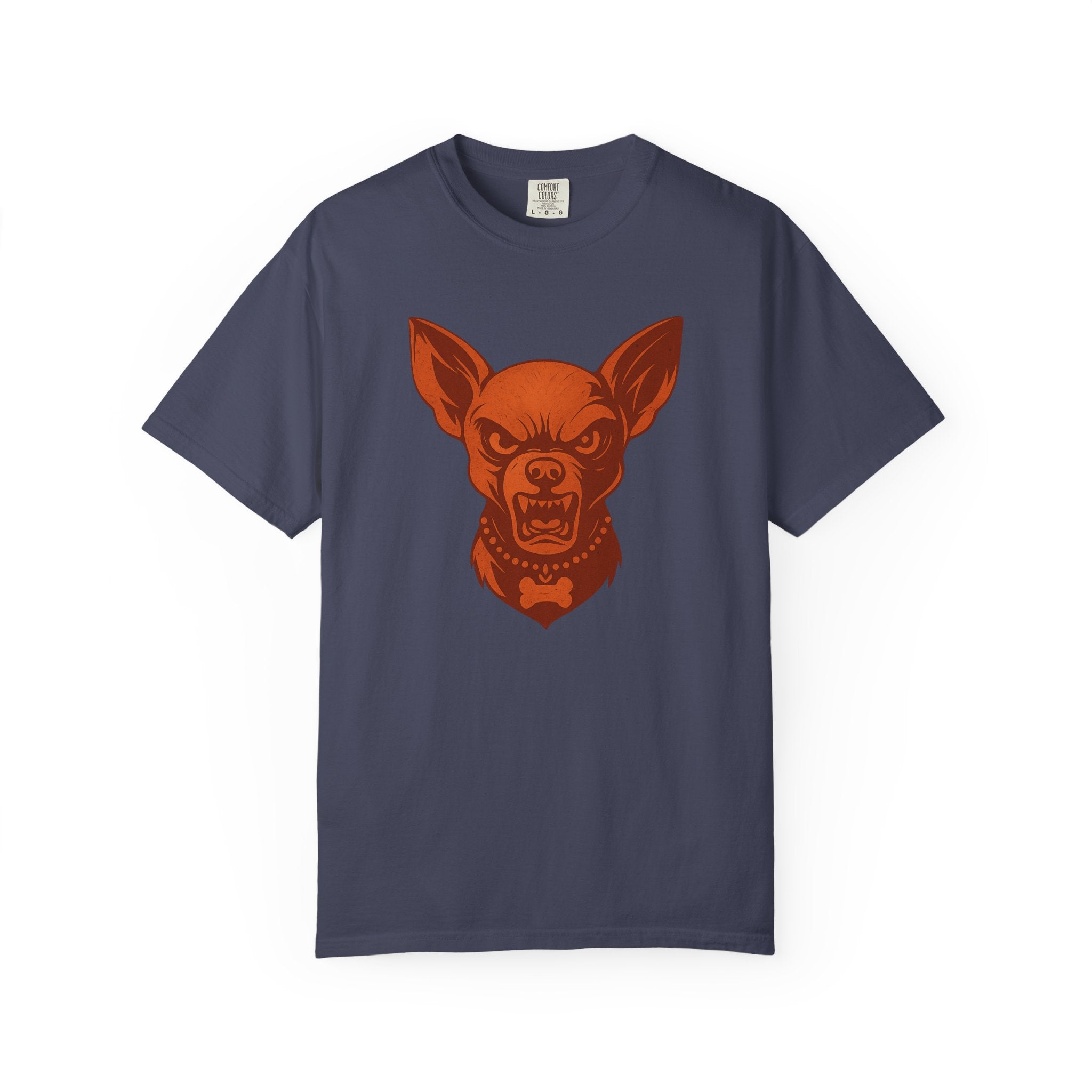 Angry Chihuahua Graphic T‑Shirt — Fierce Dog Head Tee