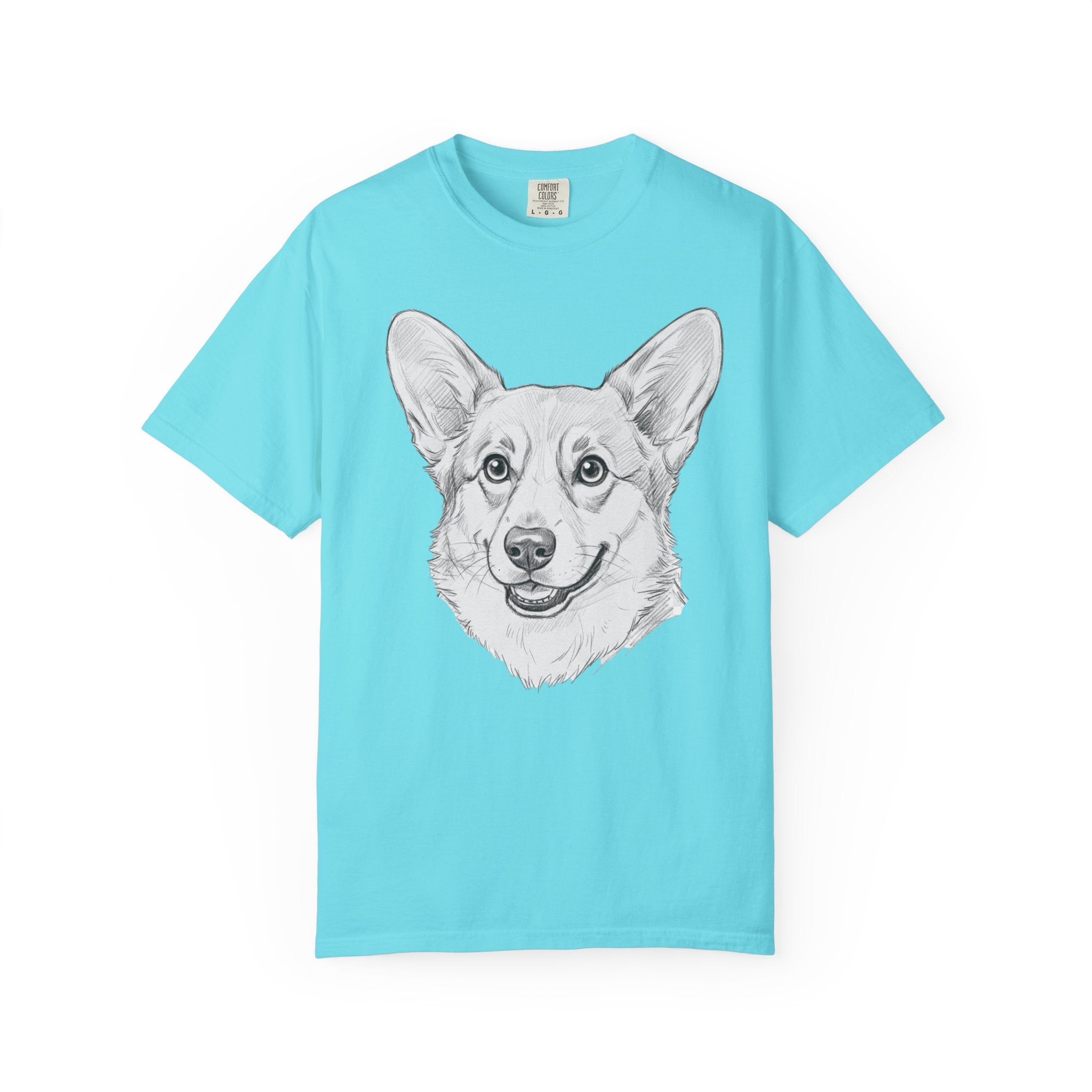 Corgi Lover T-Shirt, Unisex Dog Tee, Short Sleeve Funny Shirt, Pet Lover Gift, Cute Corgi Fashion