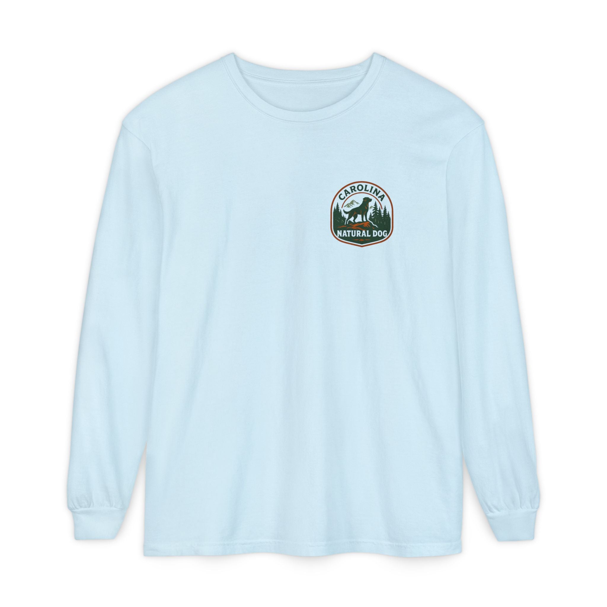 Carolina Natural Dog Long Sleeve Tee — Outdoor Dog Lover Shirt