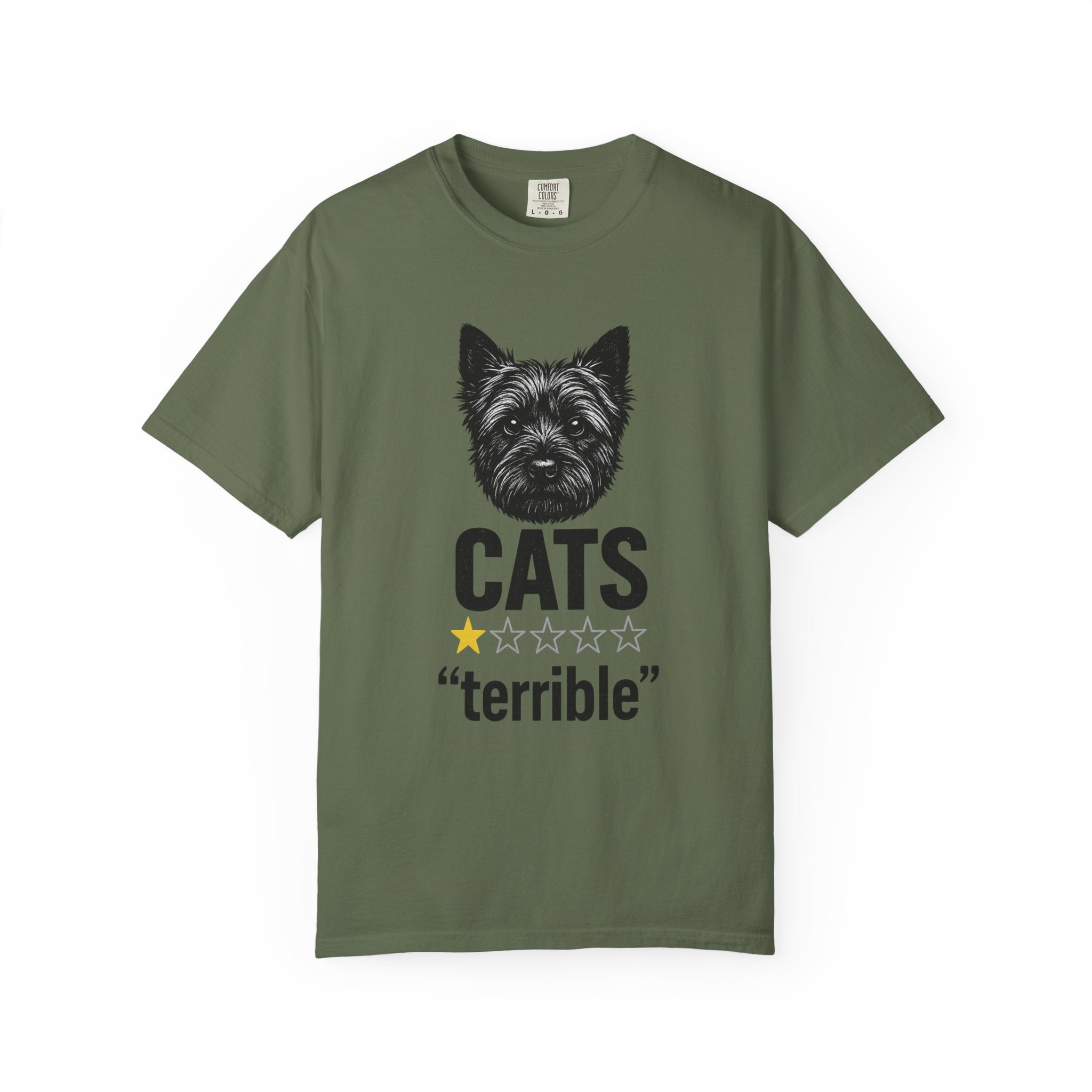 Funny Pet Lover Tee: CATS 'terrible', Gift for Cat Owners, Animal Lover Shirt, Pet Humor T-Shirt, Cute Pet Gift, Cat Themed Apparel