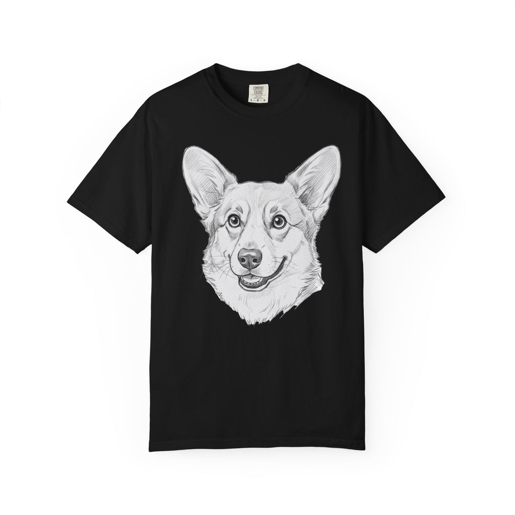 Corgi Lover T-Shirt, Unisex Dog Tee, Short Sleeve Funny Shirt, Pet Lover Gift, Cute Corgi Fashion
