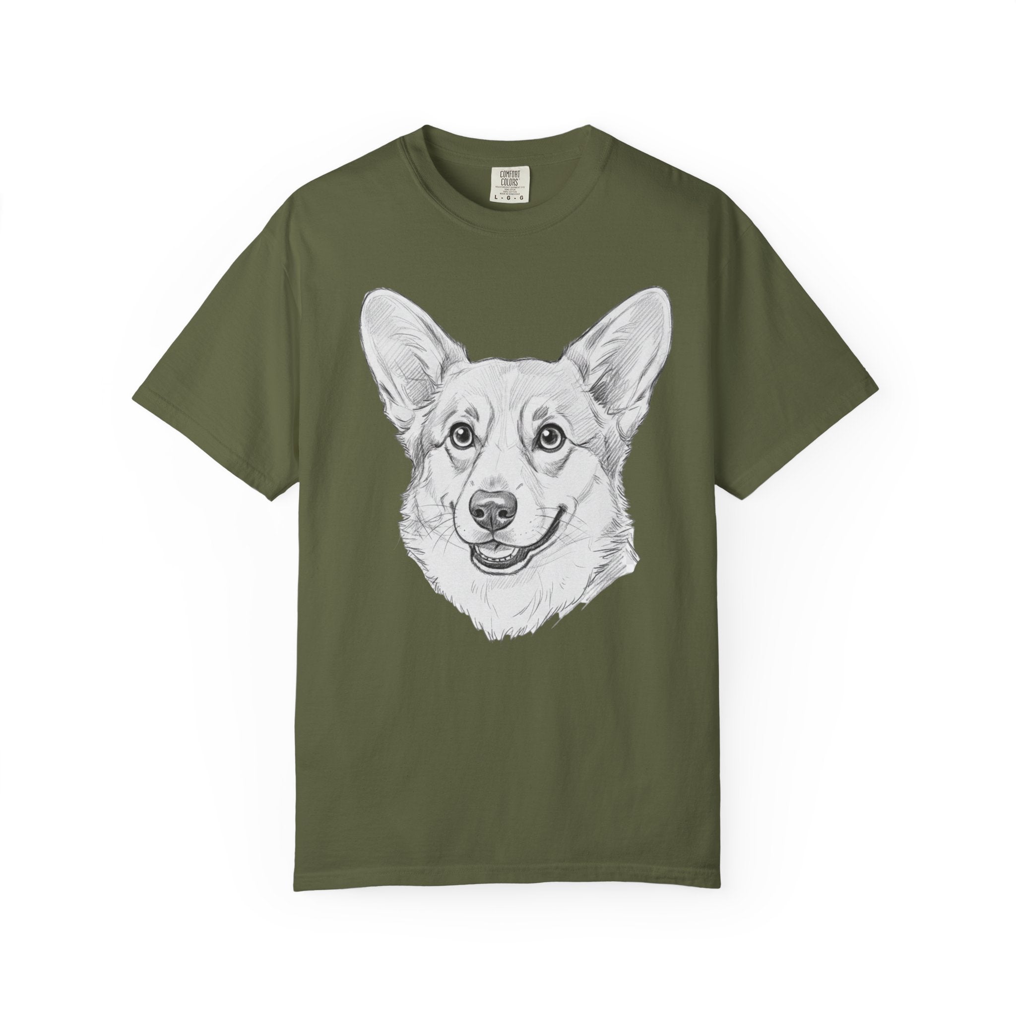 Corgi Lover T-Shirt, Unisex Dog Tee, Short Sleeve Funny Shirt, Pet Lover Gift, Cute Corgi Fashion