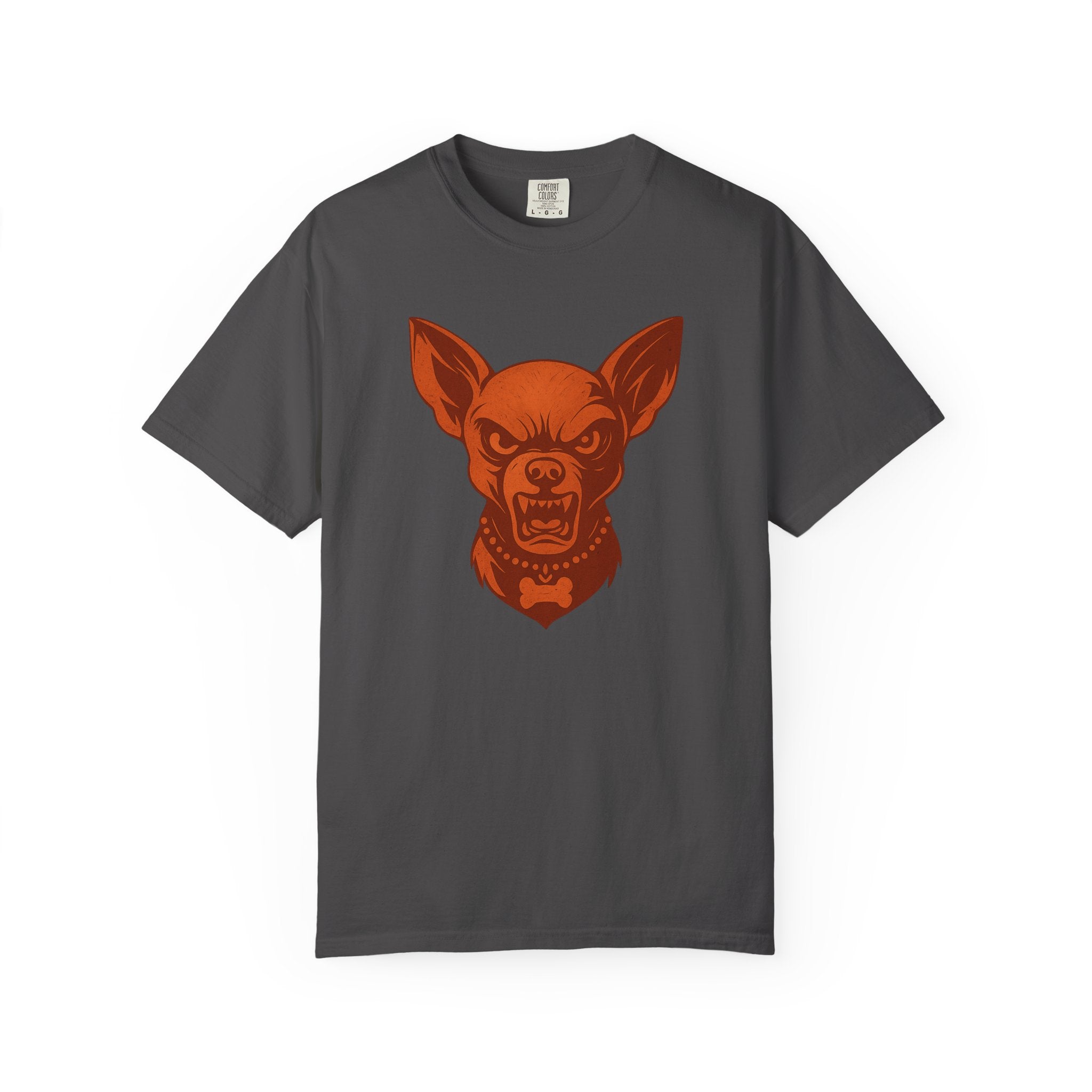 Angry Chihuahua Graphic T‑Shirt — Fierce Dog Head Tee