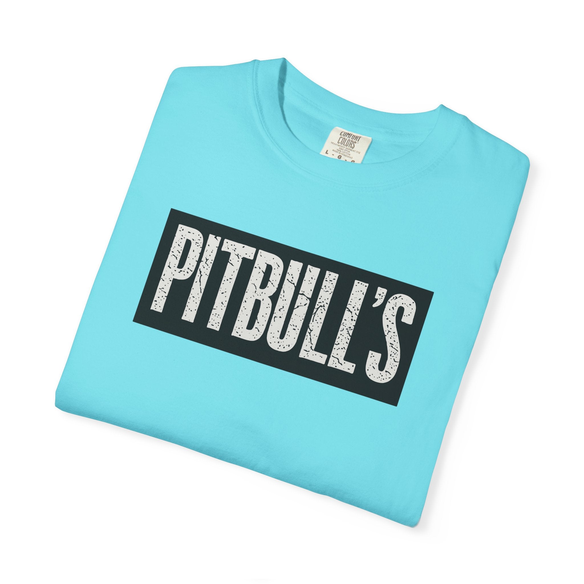 Pitbull's Logo Graphic T-Shirt — Vintage Box Logo Tee for Dog Lovers