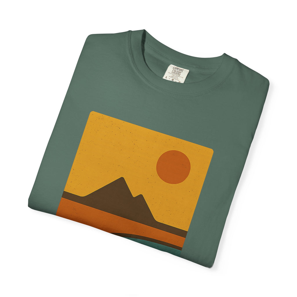 Sunset Landscape Dog T-Shirt
