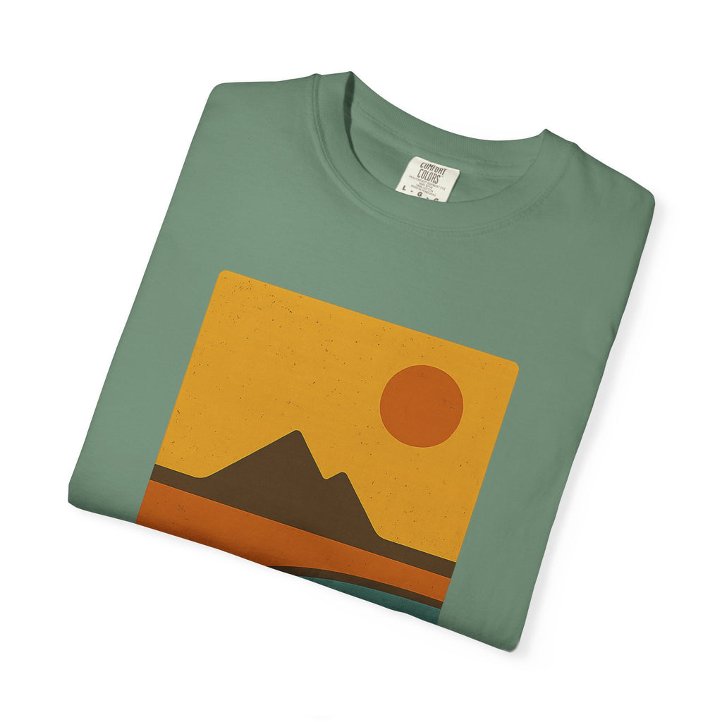 Sunset Landscape Dog T-Shirt