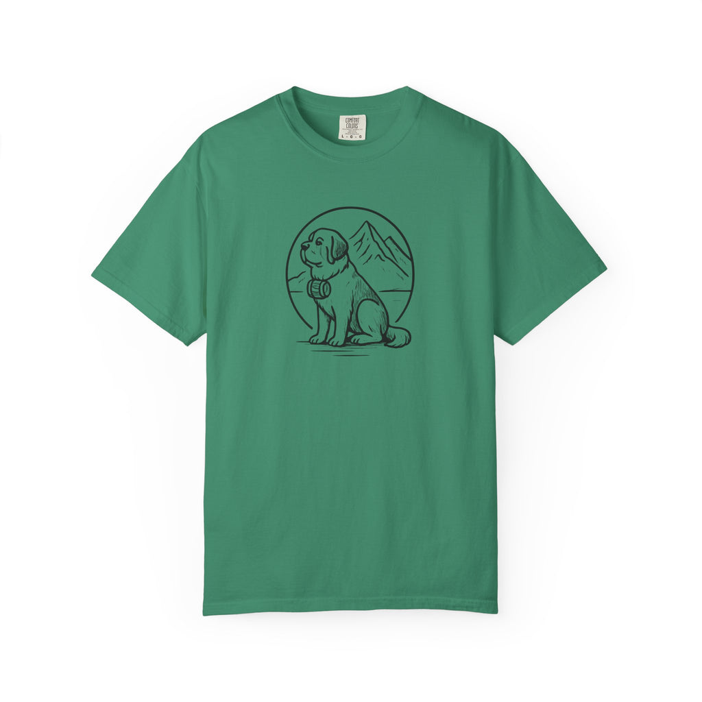 Dog Lover's Unisex Garment-Dyed T-Shirt - Casual Wear for Pet Enthusiasts