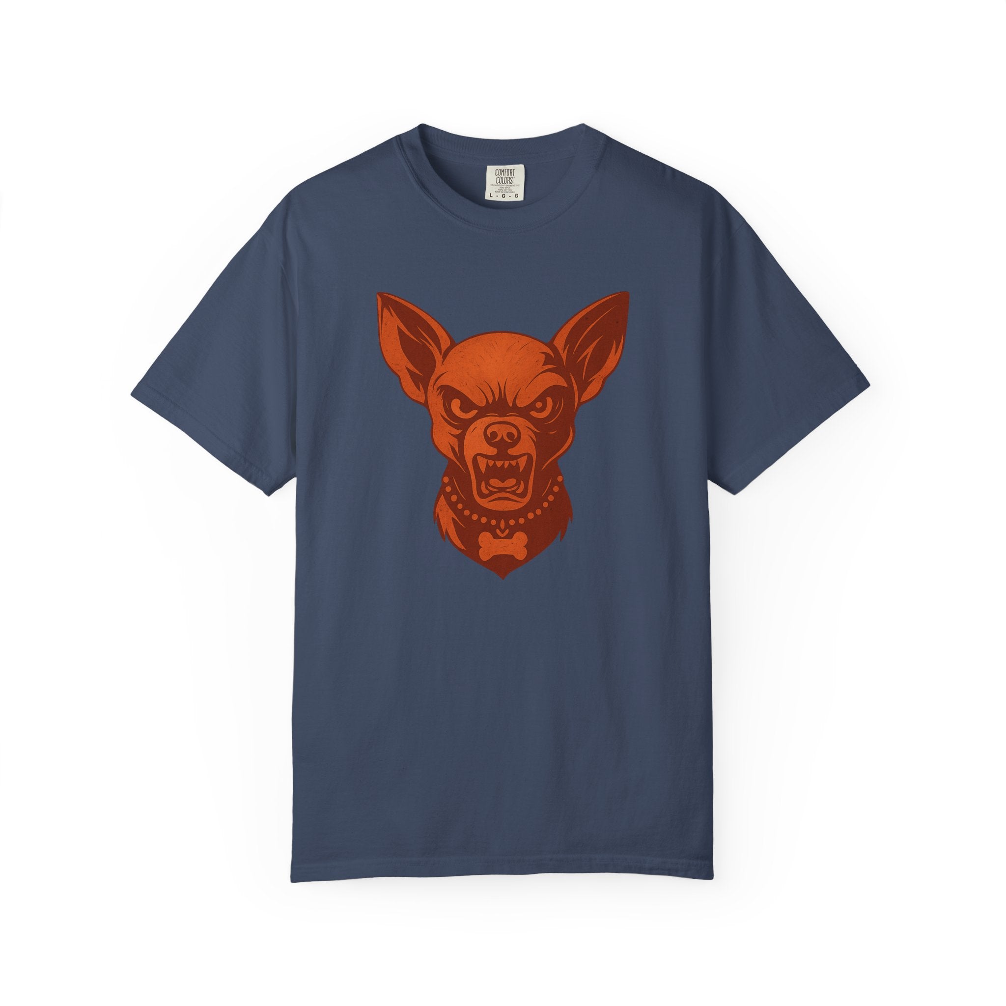Angry Chihuahua Graphic T‑Shirt — Fierce Dog Head Tee