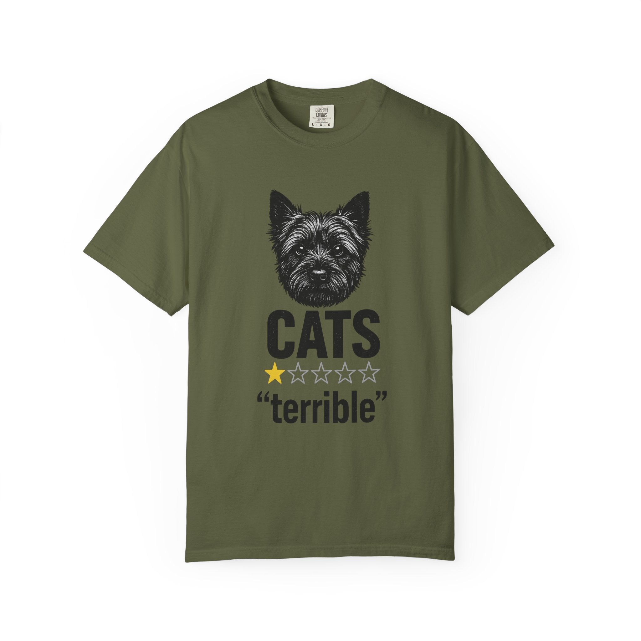 Funny Pet Lover Tee: CATS 'terrible', Gift for Cat Owners, Animal Lover Shirt, Pet Humor T-Shirt, Cute Pet Gift, Cat Themed Apparel