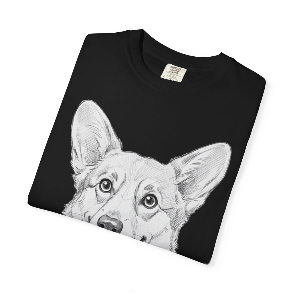 Corgi Lover T-Shirt, Unisex Dog Tee, Short Sleeve Funny Shirt, Pet Lover Gift, Cute Corgi Fashion