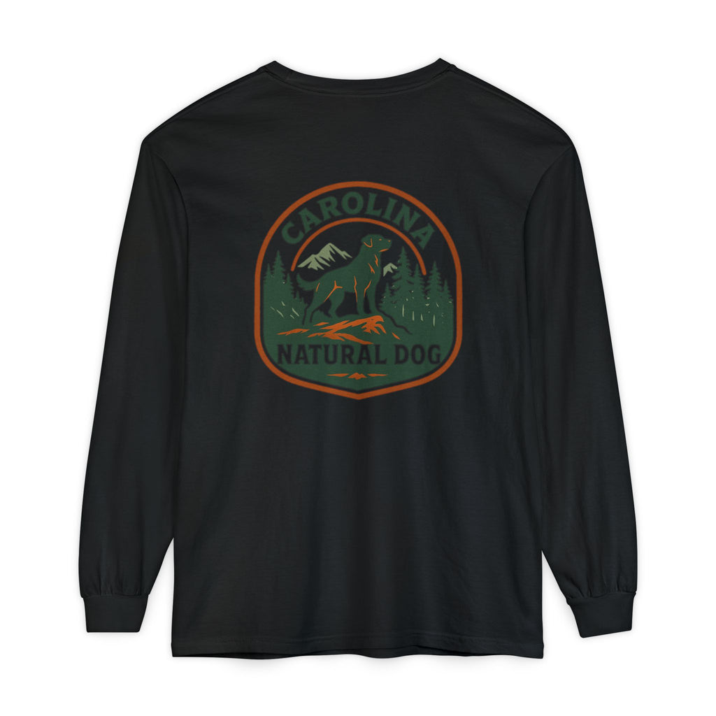 Carolina Natural Dog Long Sleeve Tee — Outdoor Dog Lover Shirt