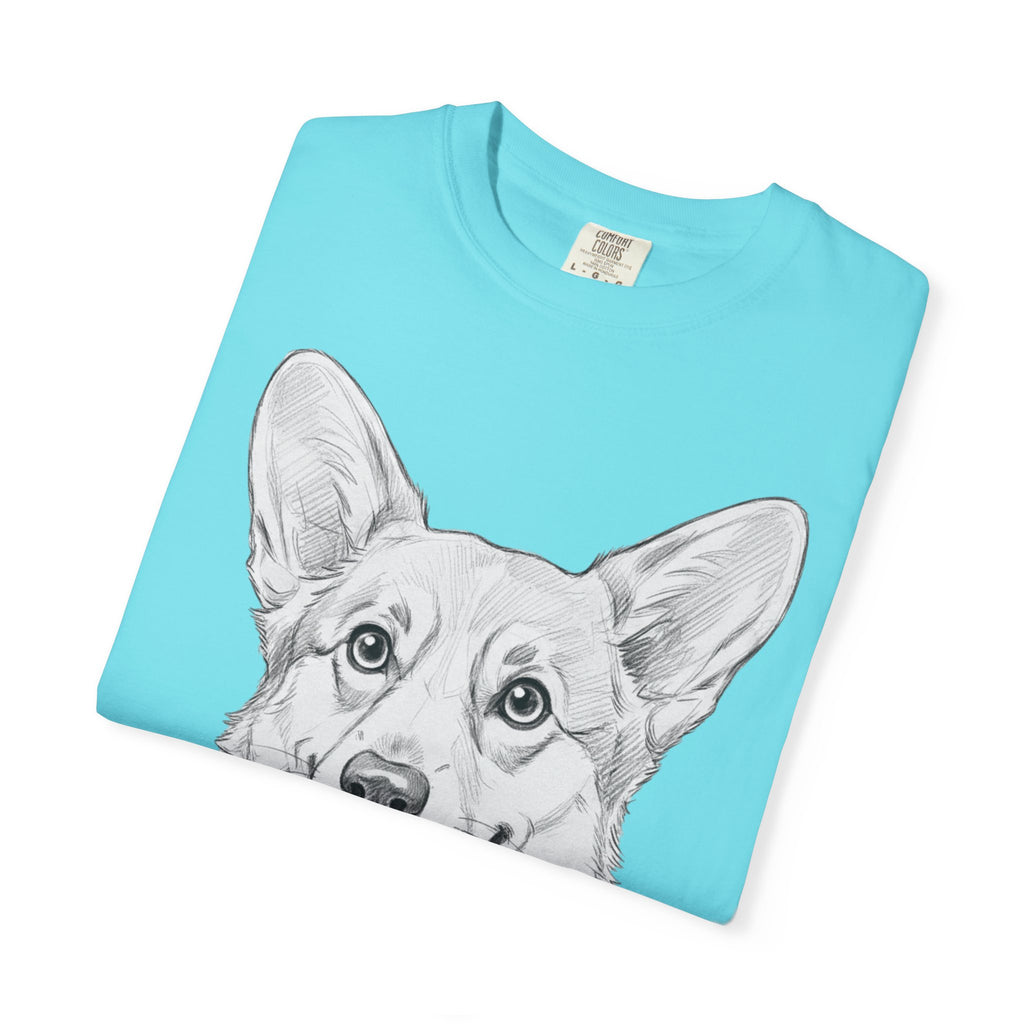 Corgi Lover T-Shirt, Unisex Dog Tee, Short Sleeve Funny Shirt, Pet Lover Gift, Cute Corgi Fashion