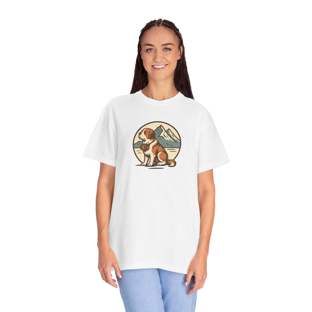 Mountain Dog Unisex T-Shirt - Adventure and Nature Lover Tee