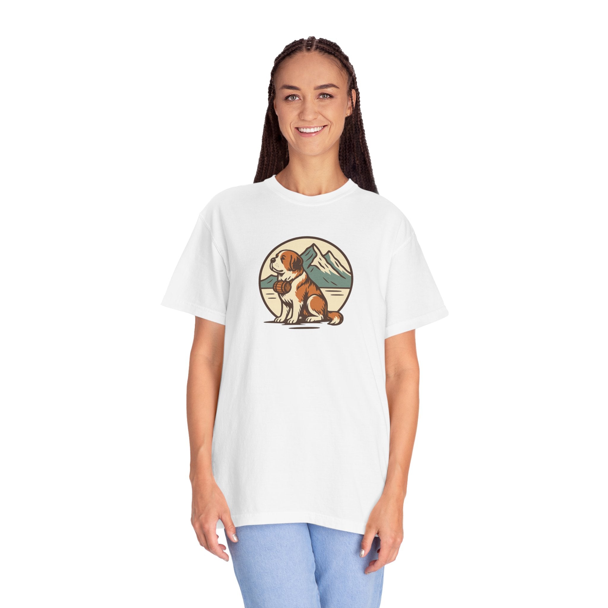 Mountain Dog Unisex T-Shirt - Adventure and Nature Lover Tee