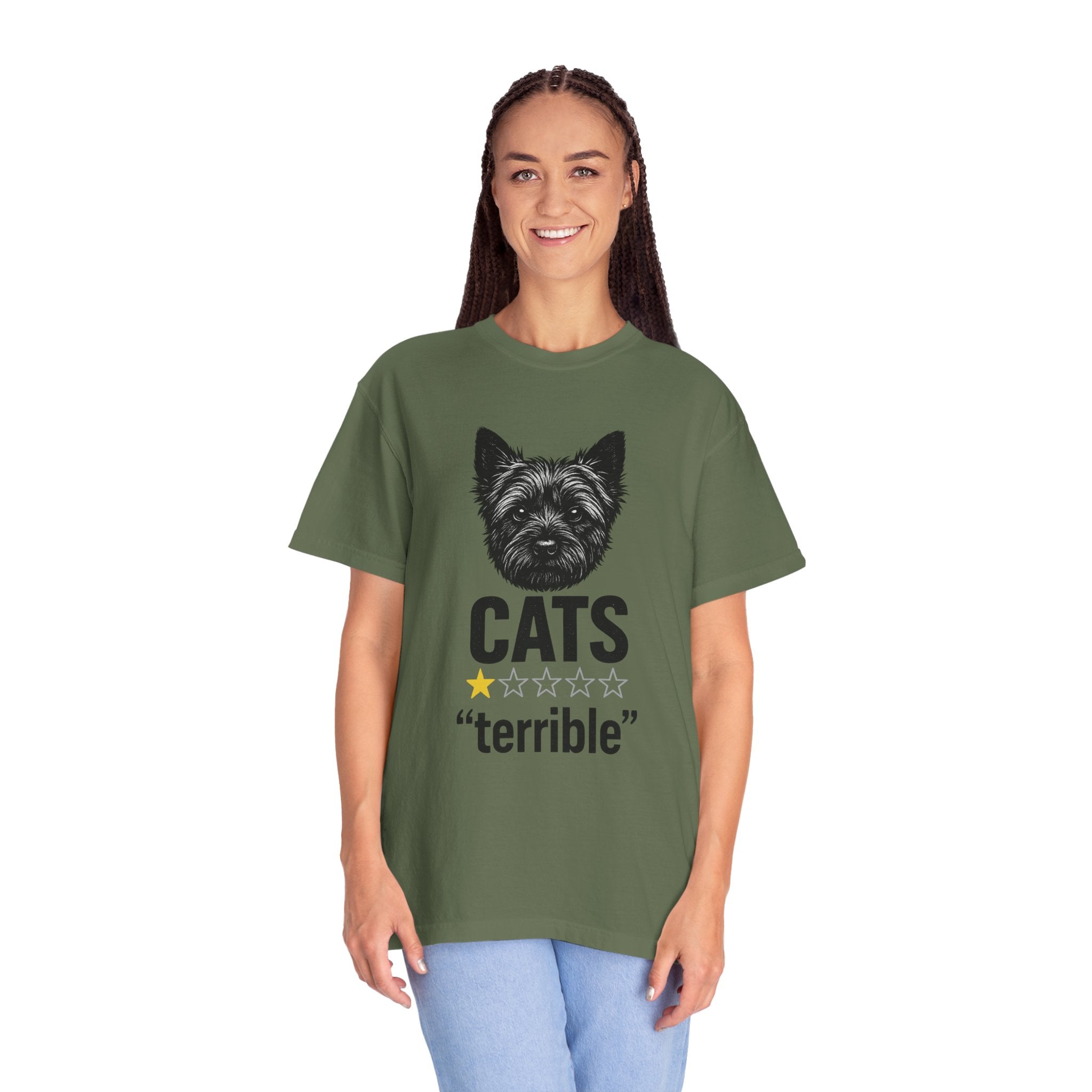 Funny Pet Lover Tee: CATS 'terrible', Gift for Cat Owners, Animal Lover Shirt, Pet Humor T-Shirt, Cute Pet Gift, Cat Themed Apparel