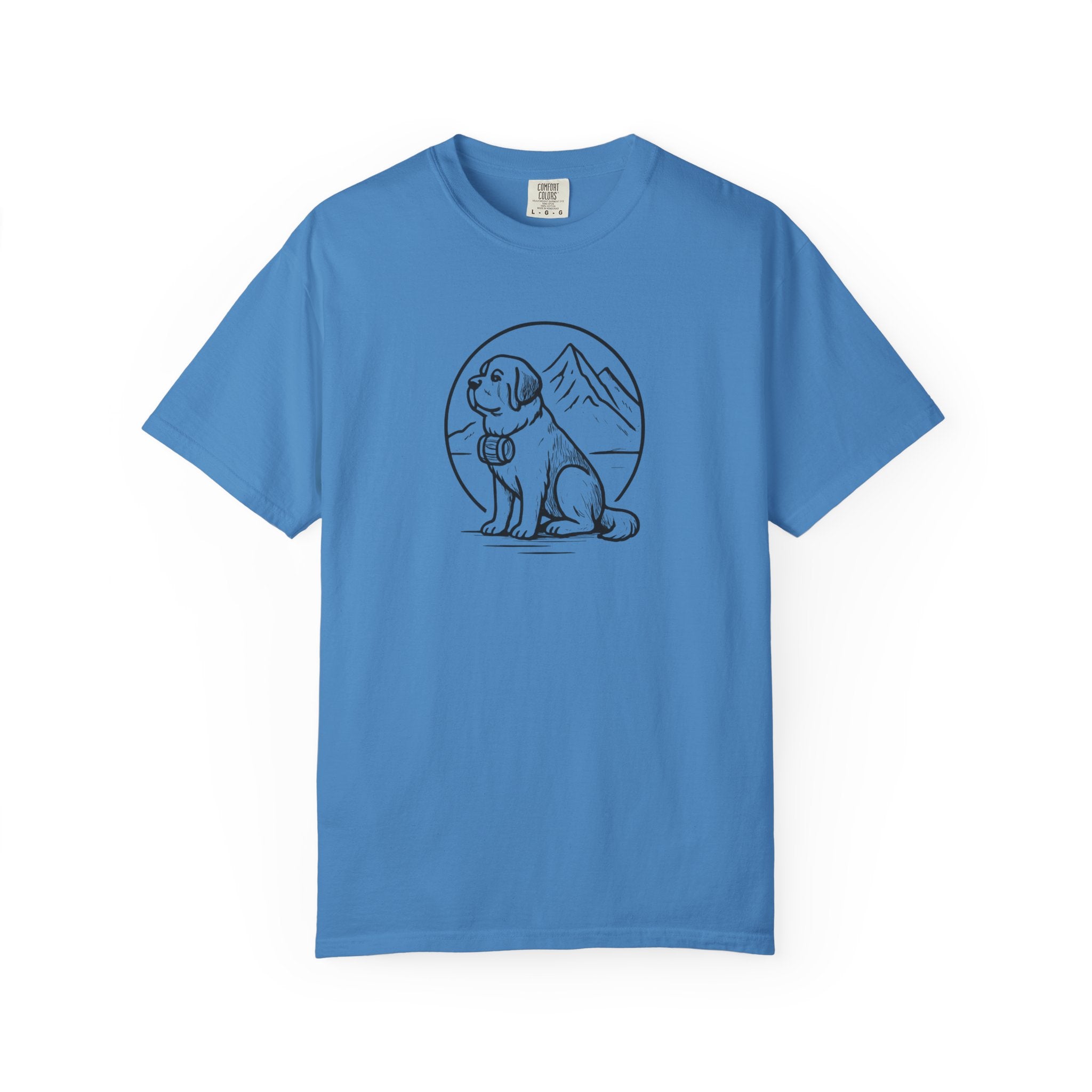 Dog Lover's Unisex Garment-Dyed T-Shirt - Casual Wear for Pet Enthusiasts