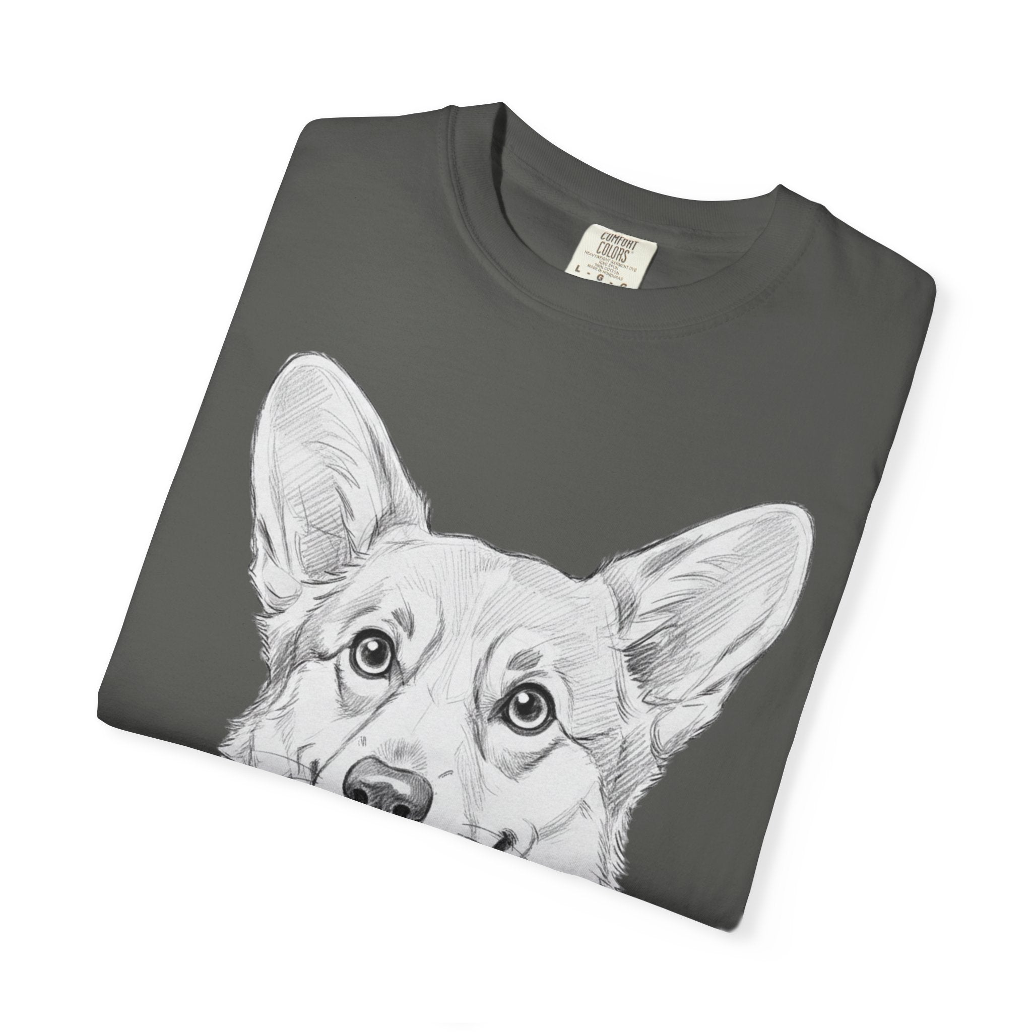 Corgi Lover T-Shirt, Unisex Dog Tee, Short Sleeve Funny Shirt, Pet Lover Gift, Cute Corgi Fashion