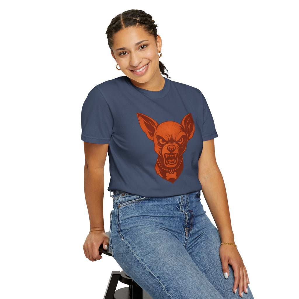 Angry Chihuahua Graphic T‑Shirt — Fierce Dog Head Tee