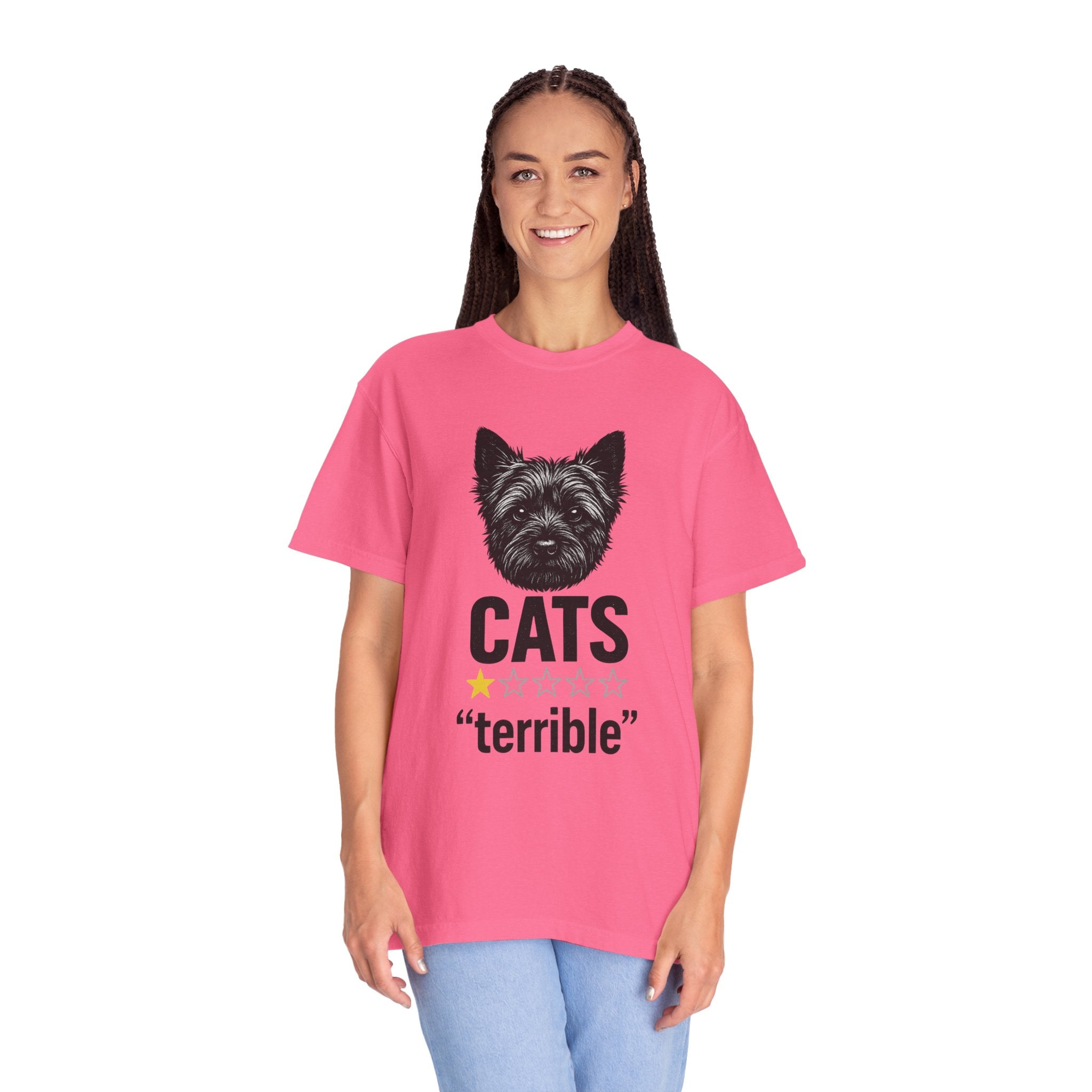 Funny Pet Lover Tee: CATS 'terrible', Gift for Cat Owners, Animal Lover Shirt, Pet Humor T-Shirt, Cute Pet Gift, Cat Themed Apparel