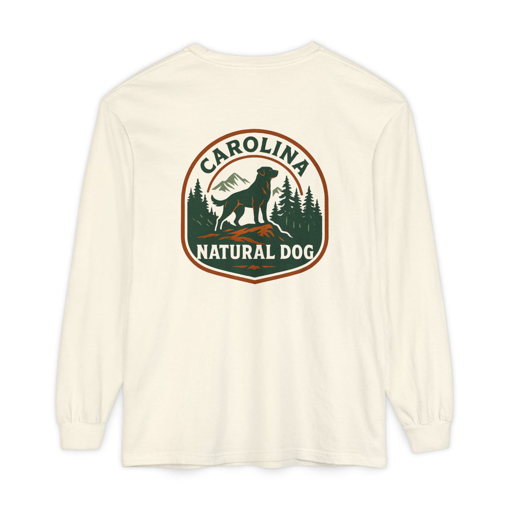 Carolina Natural Dog Long Sleeve Tee — Outdoor Dog Lover Shirt