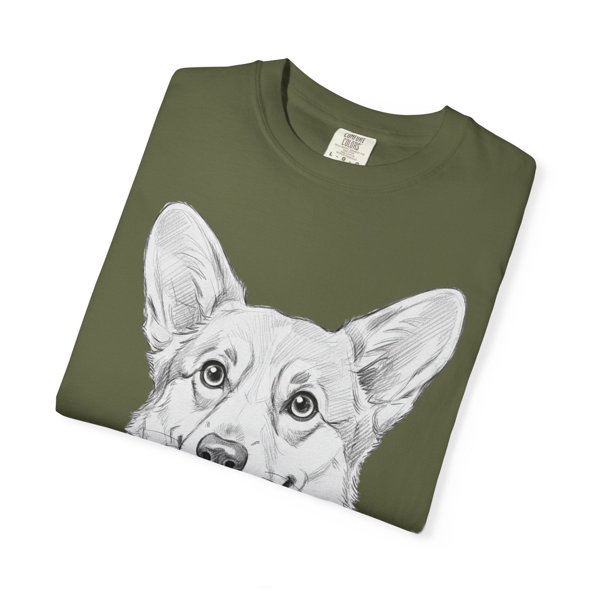 Corgi Lover T-Shirt, Unisex Dog Tee, Short Sleeve Funny Shirt, Pet Lover Gift, Cute Corgi Fashion