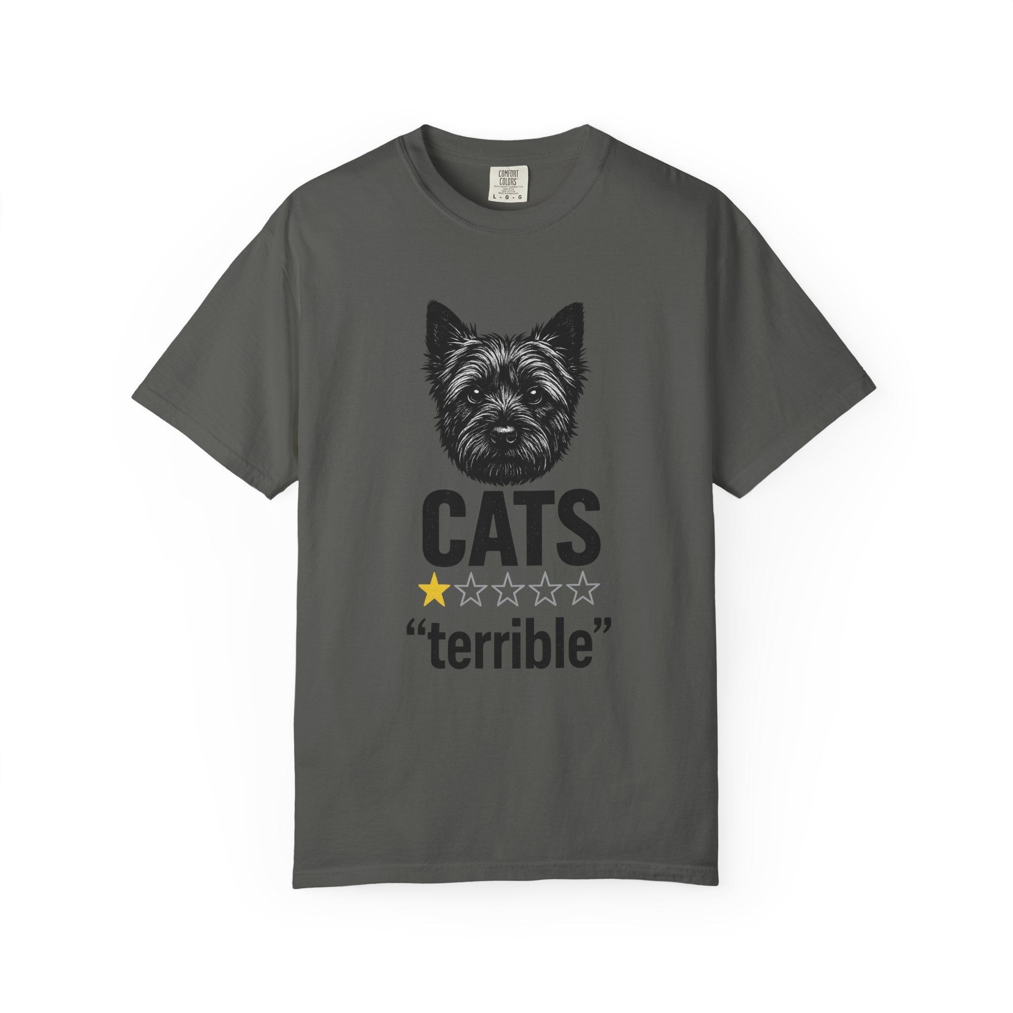 Funny Pet Lover Tee: CATS 'terrible', Gift for Cat Owners, Animal Lover Shirt, Pet Humor T-Shirt, Cute Pet Gift, Cat Themed Apparel