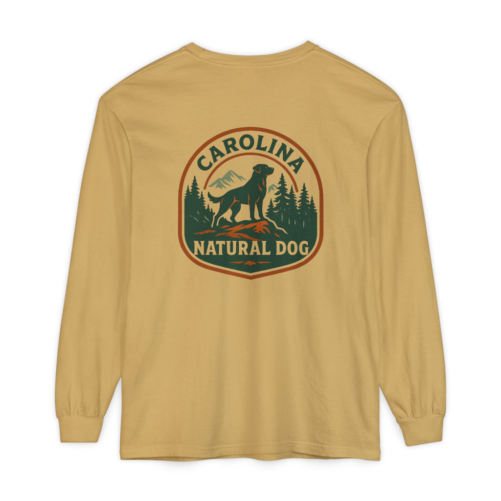Carolina Natural Dog Long Sleeve Tee — Outdoor Dog Lover Shirt