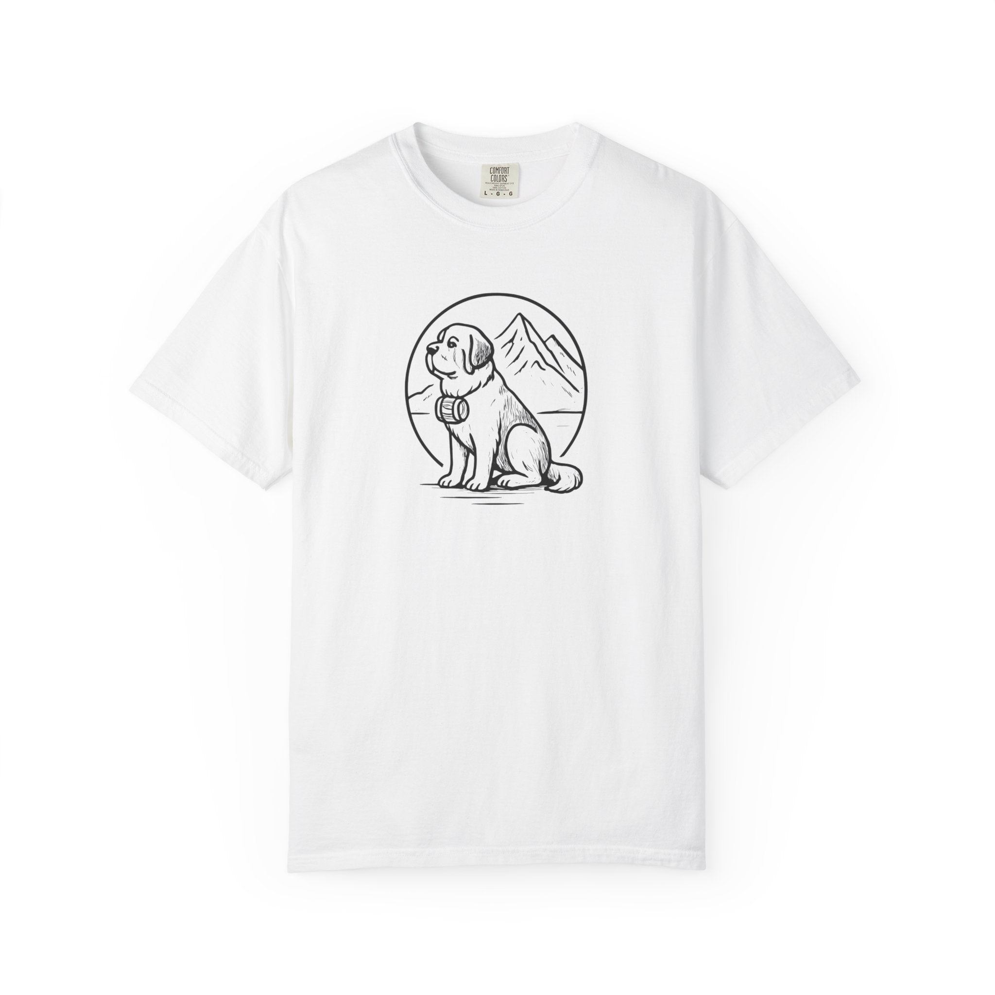 Dog Lover's Unisex Garment-Dyed T-Shirt - Casual Wear for Pet Enthusiasts