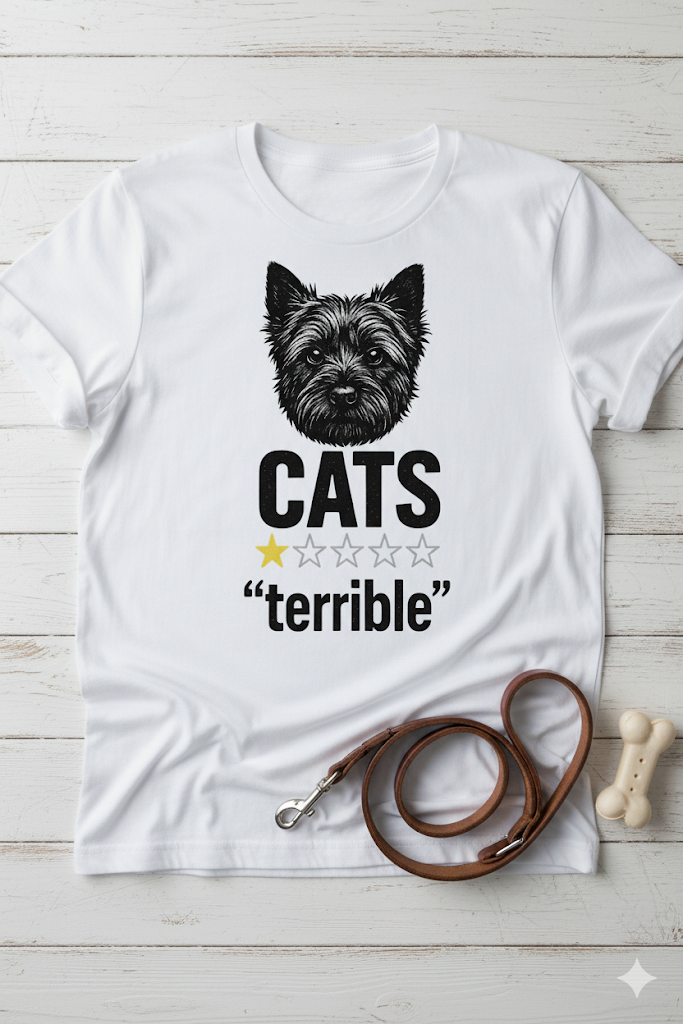 Funny Pet Lover Tee: CATS 'terrible', Gift for Cat Owners, Animal Lover Shirt, Pet Humor T-Shirt, Cute Pet Gift, Cat Themed Apparel