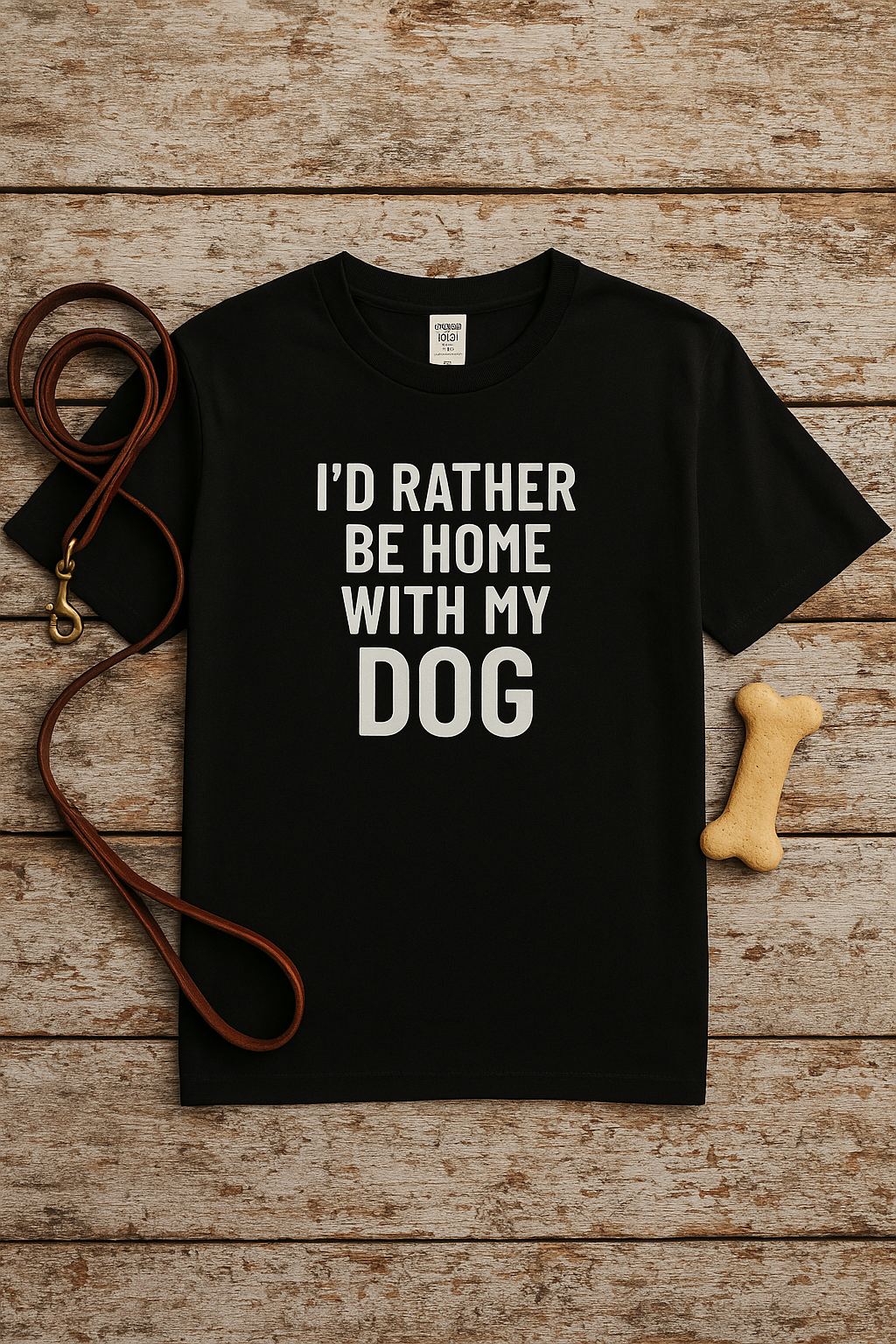 I'd Rather Be Home With My Dog T-Shirt