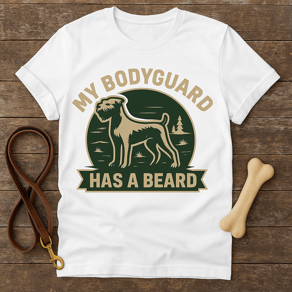 My Bodyguard Has a Beard T-Shirt
