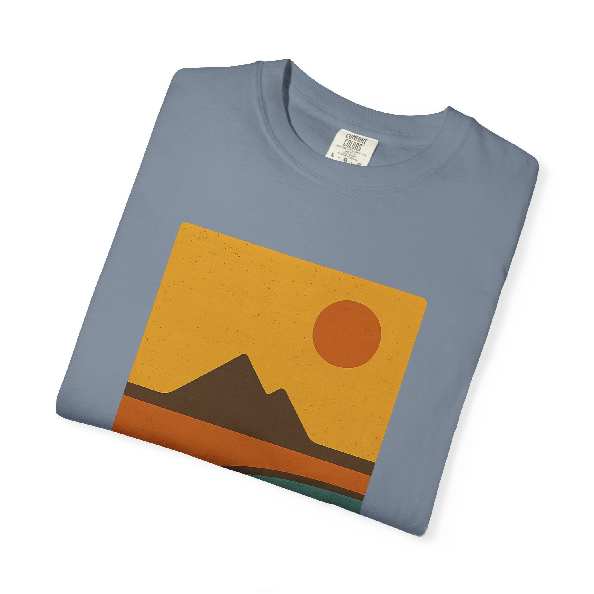 Sunset Landscape Dog T-Shirt