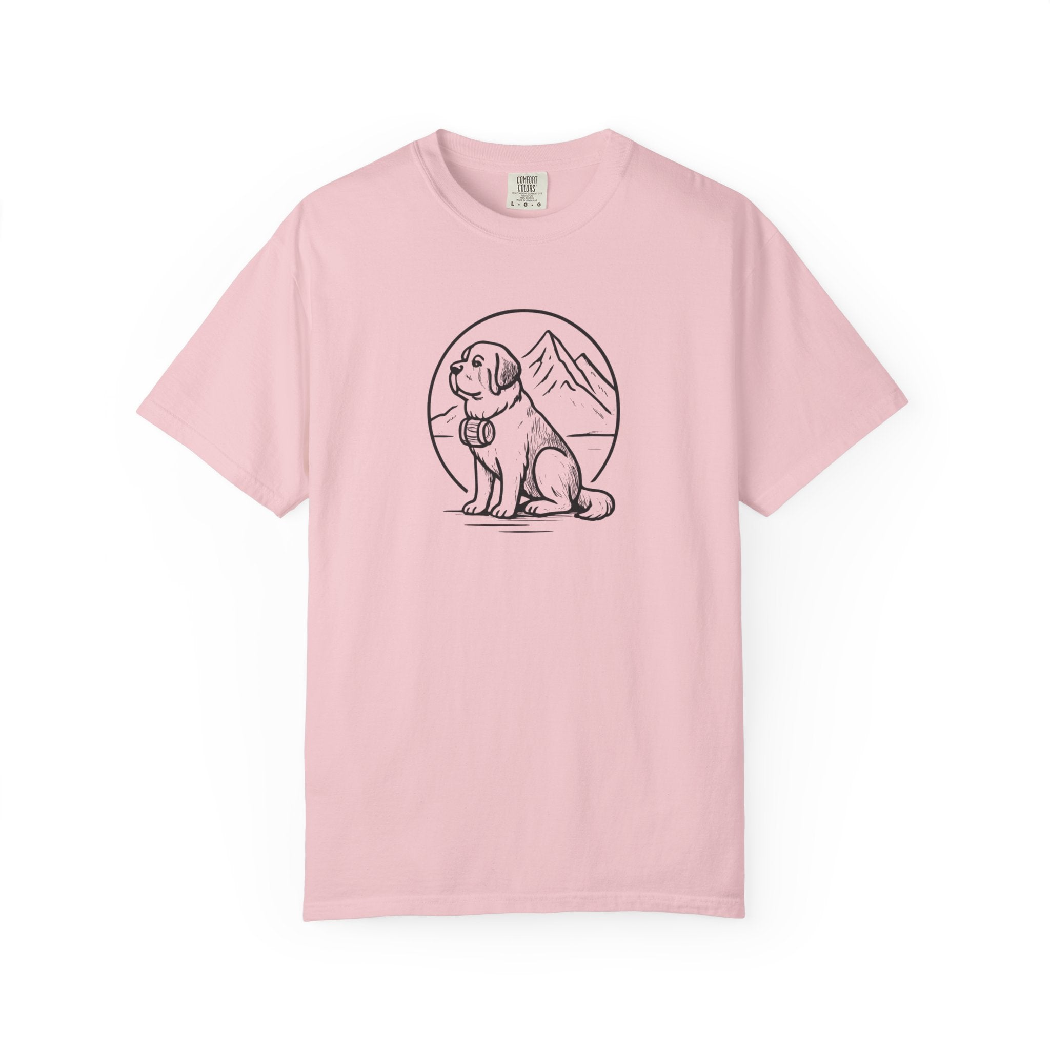 Dog Lover's Unisex Garment-Dyed T-Shirt - Casual Wear for Pet Enthusiasts