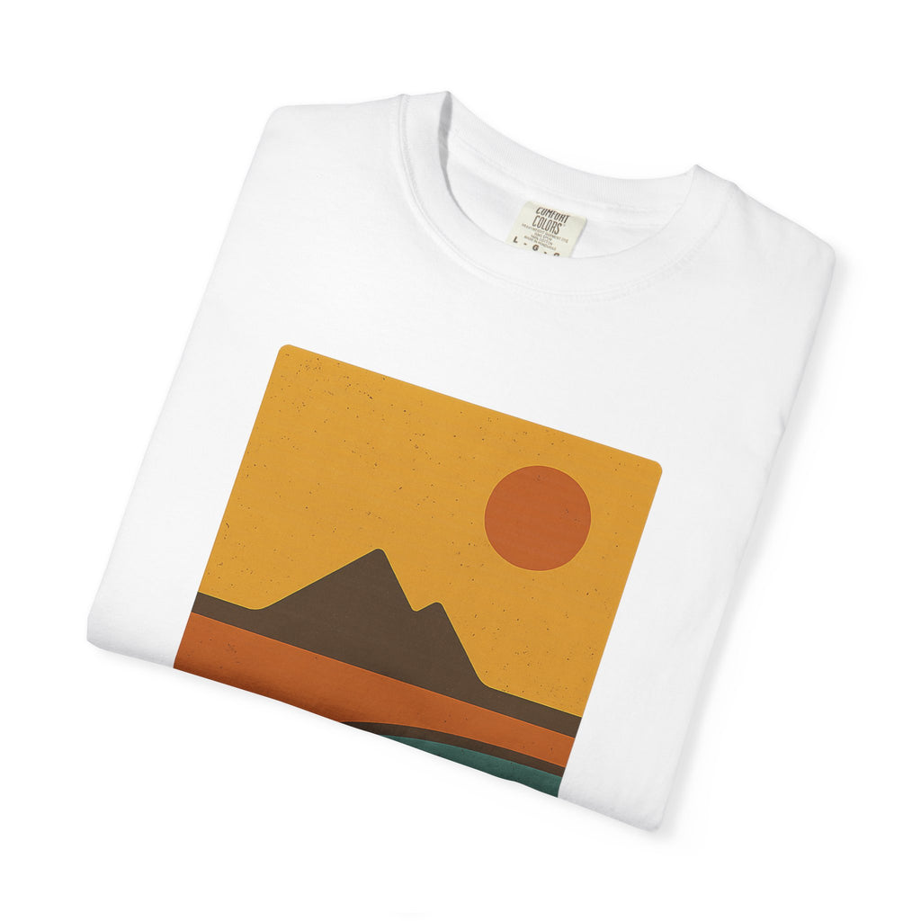 Sunset Landscape Dog T-Shirt