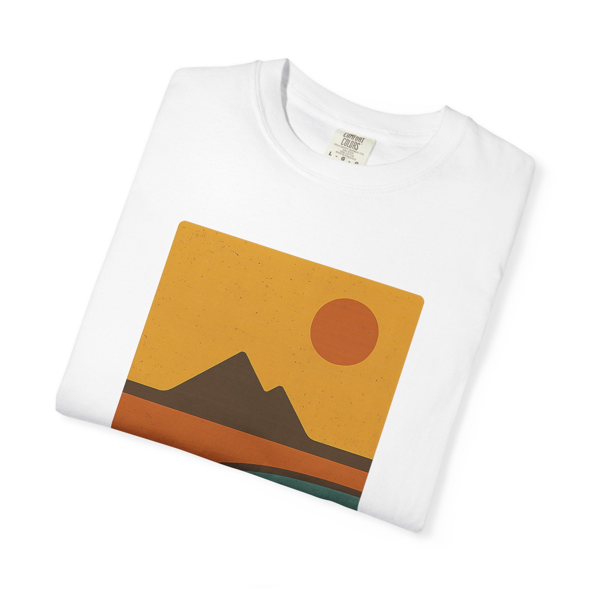 Sunset Landscape Dog T-Shirt