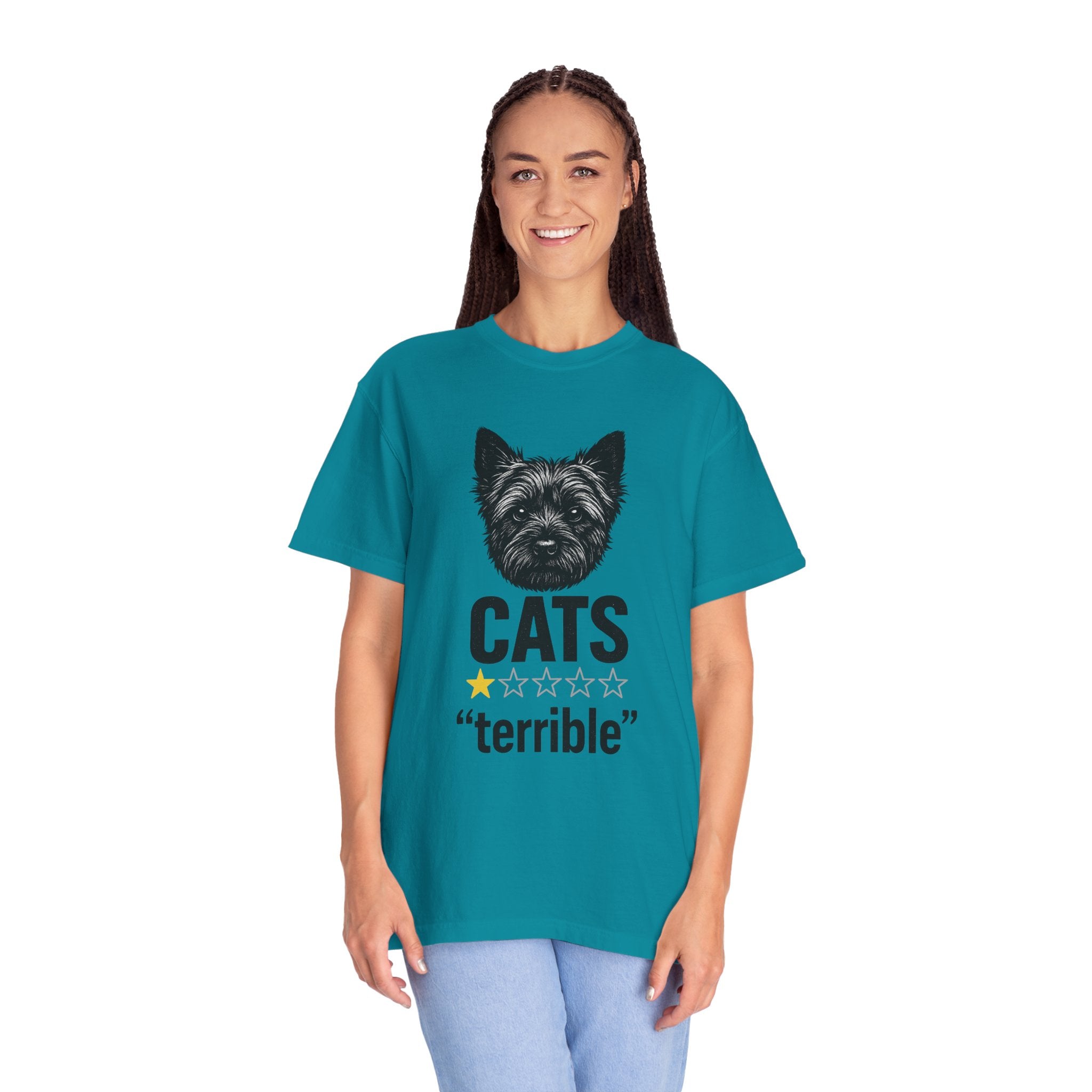 Funny Pet Lover Tee: CATS 'terrible', Gift for Cat Owners, Animal Lover Shirt, Pet Humor T-Shirt, Cute Pet Gift, Cat Themed Apparel