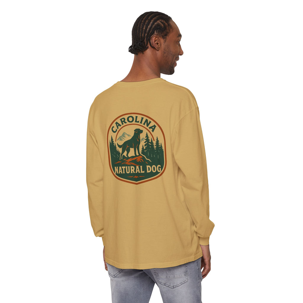 Carolina Natural Dog Long Sleeve Tee — Outdoor Dog Lover Shirt