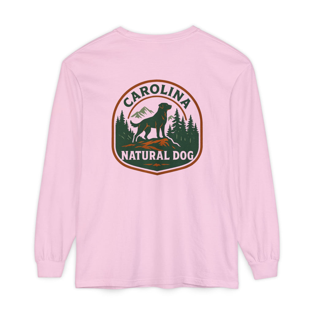 Carolina Natural Dog Long Sleeve Tee — Outdoor Dog Lover Shirt