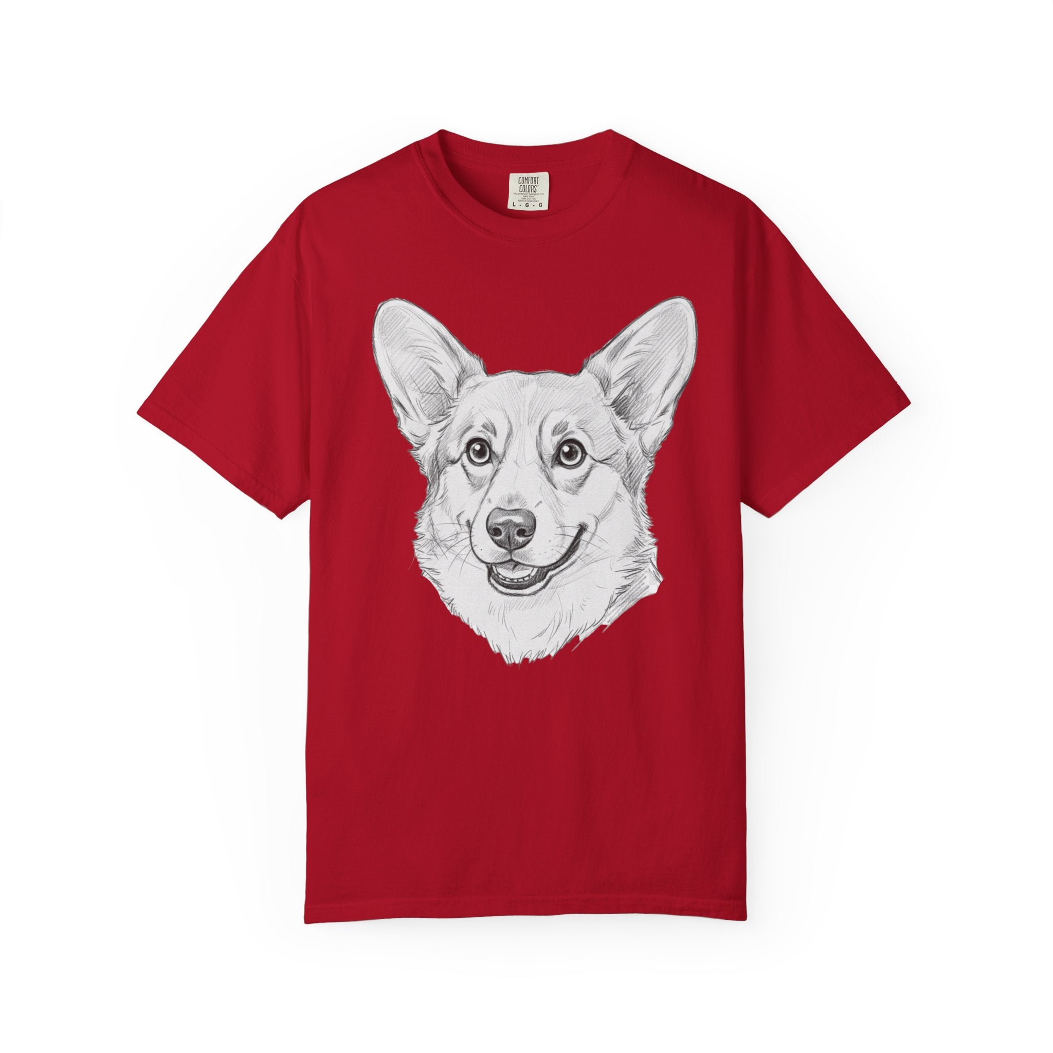 Corgi Lover T-Shirt, Unisex Dog Tee, Short Sleeve Funny Shirt, Pet Lover Gift, Cute Corgi Fashion