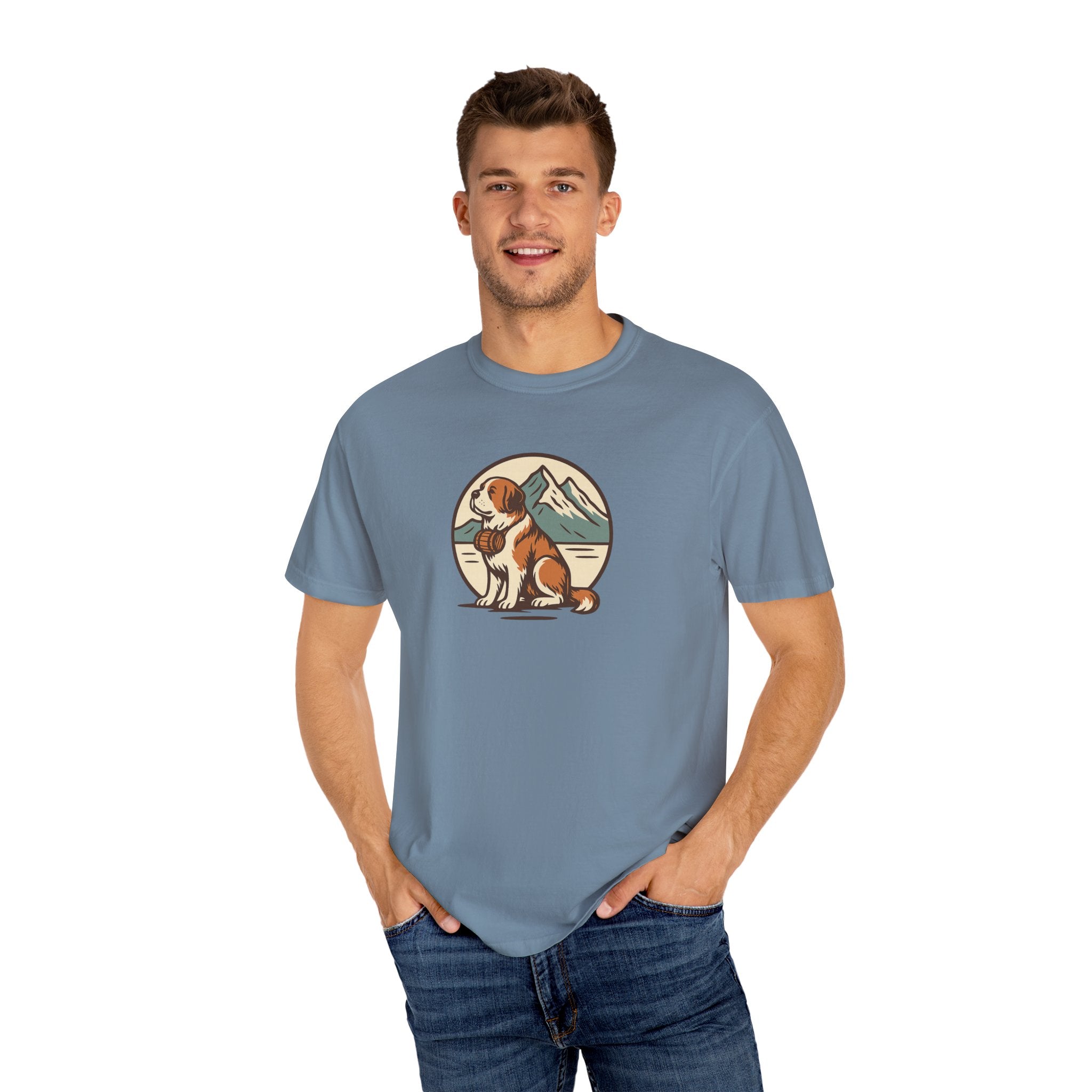 Mountain Dog Unisex T-Shirt - Adventure and Nature Lover Tee
